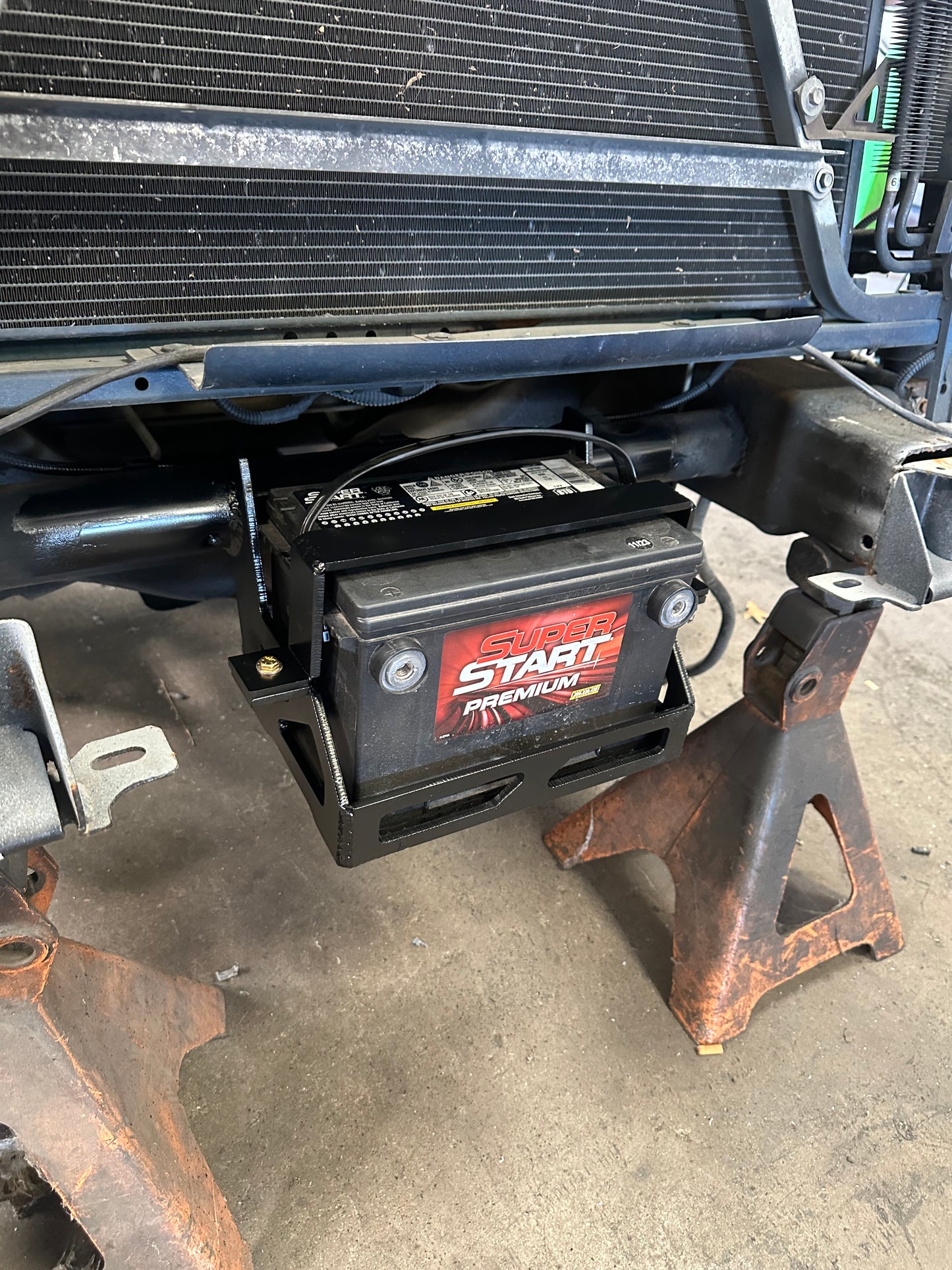 99-06 gm battery relocation mount